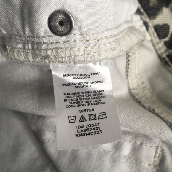 Ann Taylor LOFT Modern Skinny Jeans Womens 31/12 Leopard Print Stretch Denim - Picture 5 of 16